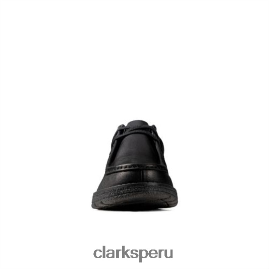 mendip craft jnr f fit clarks de cuero negro niños Clarks 40N4LX4870 cuero negro