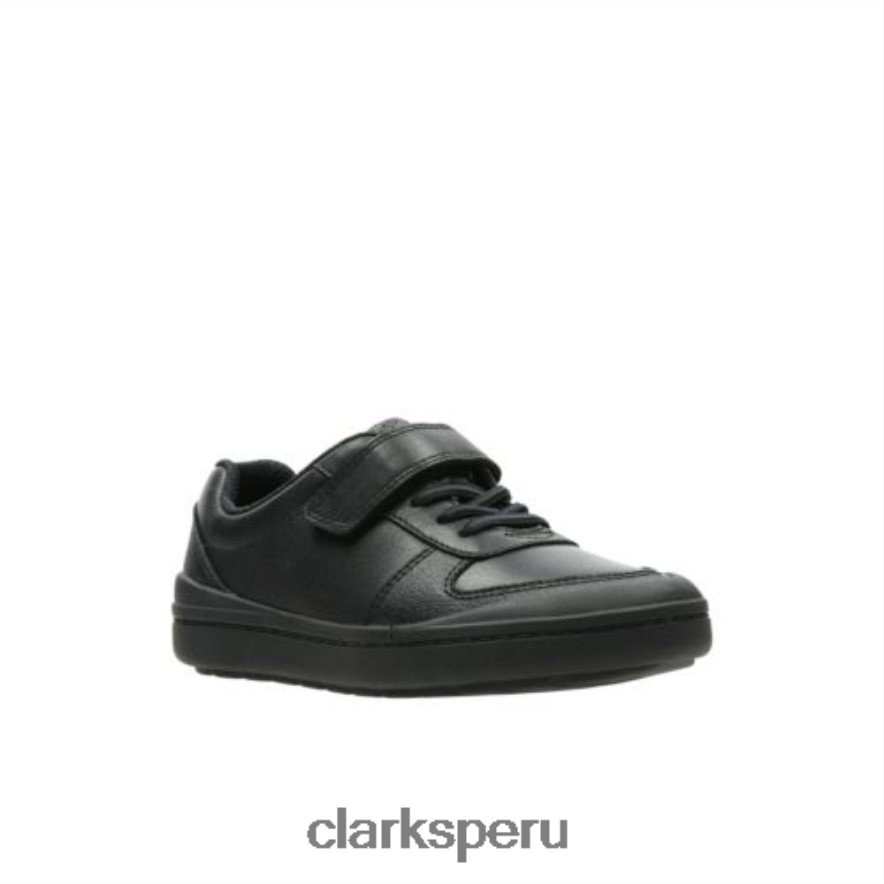 rock verve inf g fit clarks cuero negro niños Clarks 40N4LX4877 cuero negro