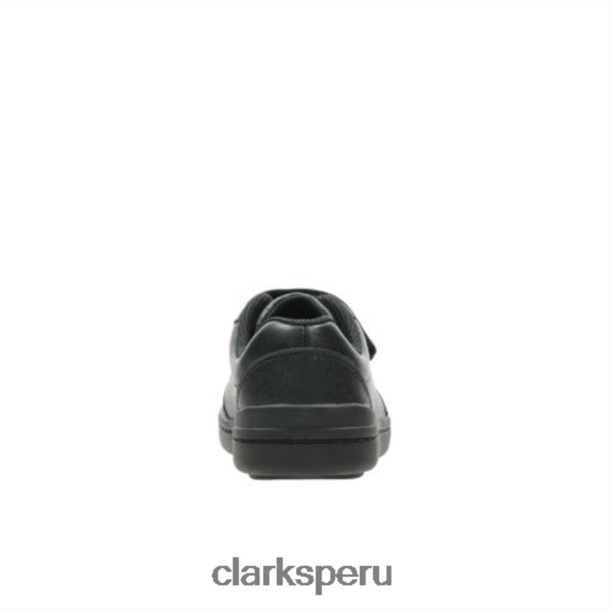 rock verve inf g fit clarks cuero negro niños Clarks 40N4LX4877 cuero negro