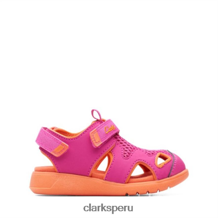 ezera sea t rosa clarks rosa niños Clarks 40N4LX6855 rosa