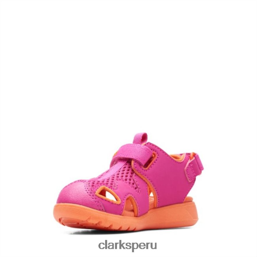 ezera sea t rosa clarks rosa niños Clarks 40N4LX6855 rosa
