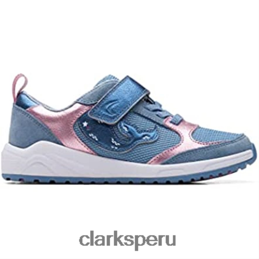 Zapatillas clarks acuático flex niño piel lue niños Clarks 40N4LX1699