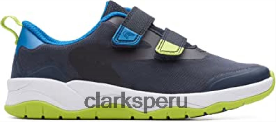 Zapatillas clarks c lowder race niño textil azul niños Clarks 40N4LX882