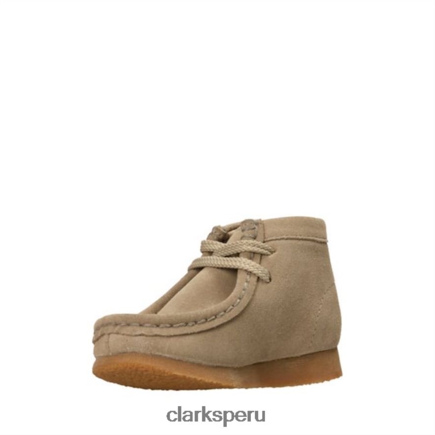bota wallabee gamuza arena clarks gamuza arena niños Clarks 40N4LX5789 gamuza arena