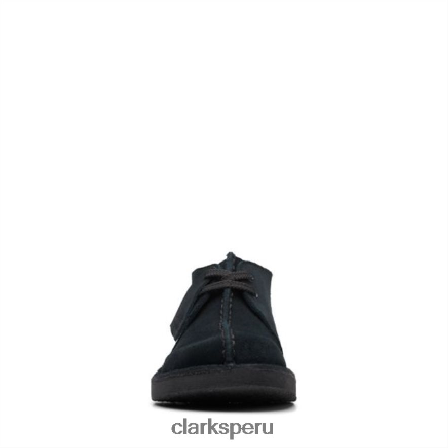 clarks de gamuza negra antigua desert trek niños Clarks 40N4LX6892 ante negro