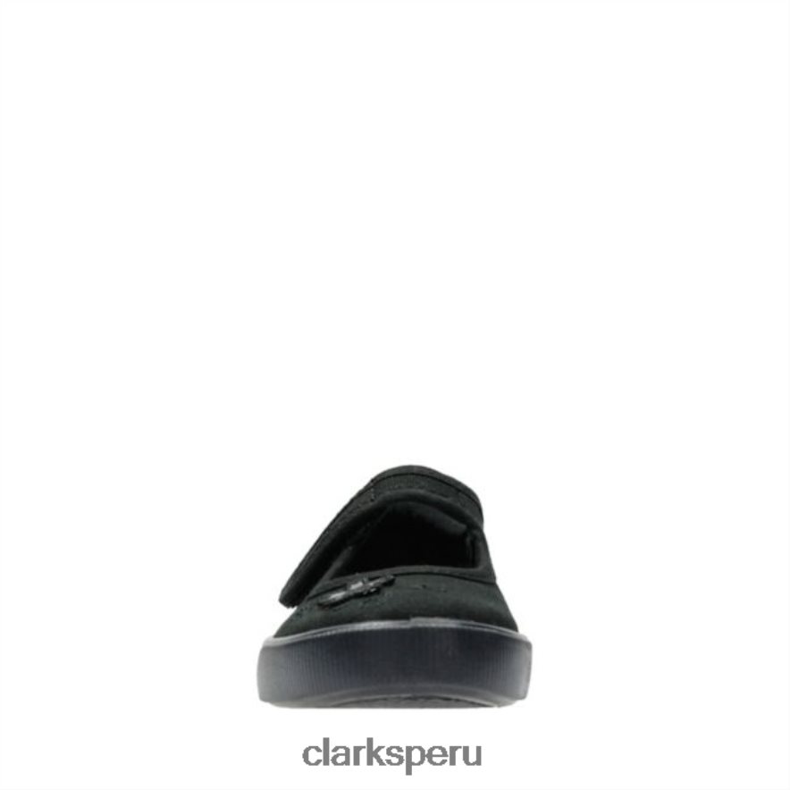 Tela negra de Clarks hopper go kid, tela negra niños Clarks 40N4LX5912 tela negra