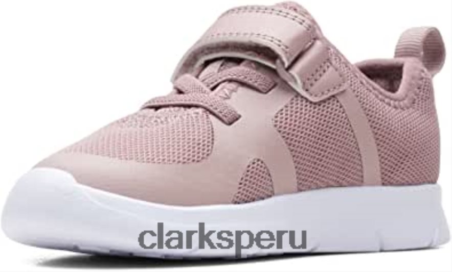 ath flux niño textil zapatos rosa clarks niños Clarks 40N4LX277