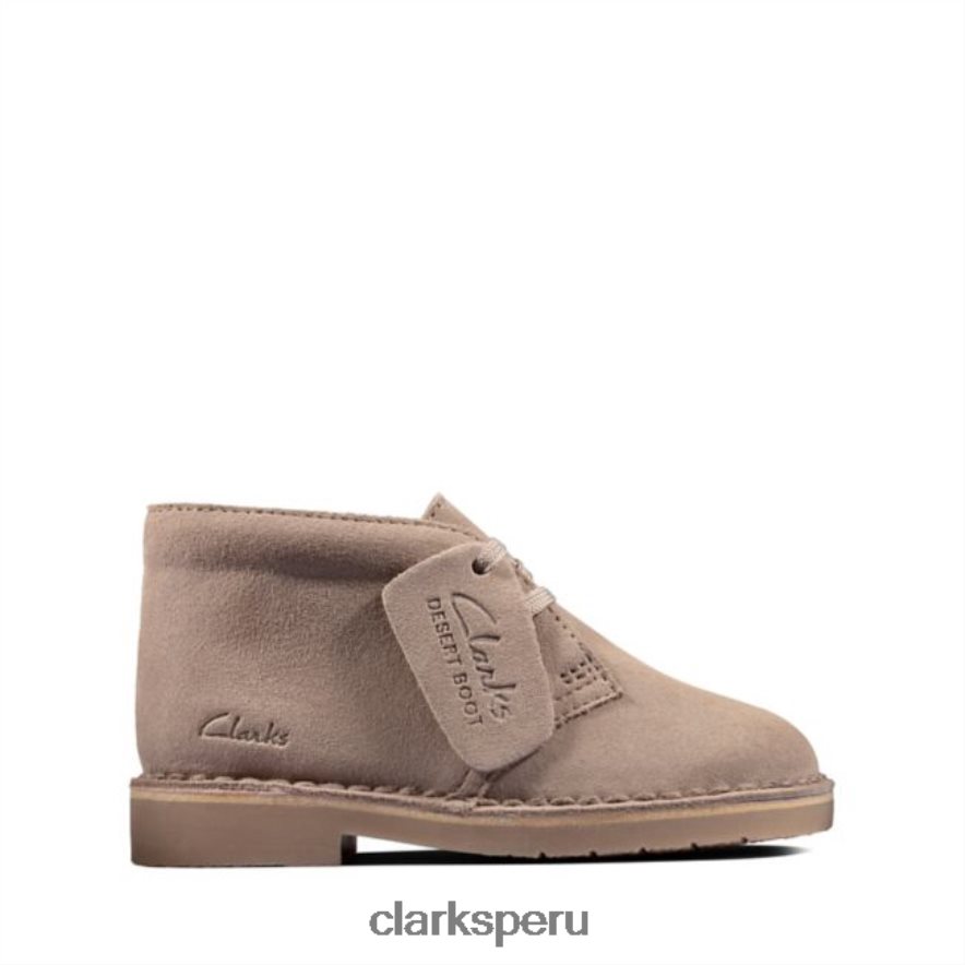 bota desierto 2 niño ante arena ante arena clarks niños Clarks 40N4LX5774 gamuza arena