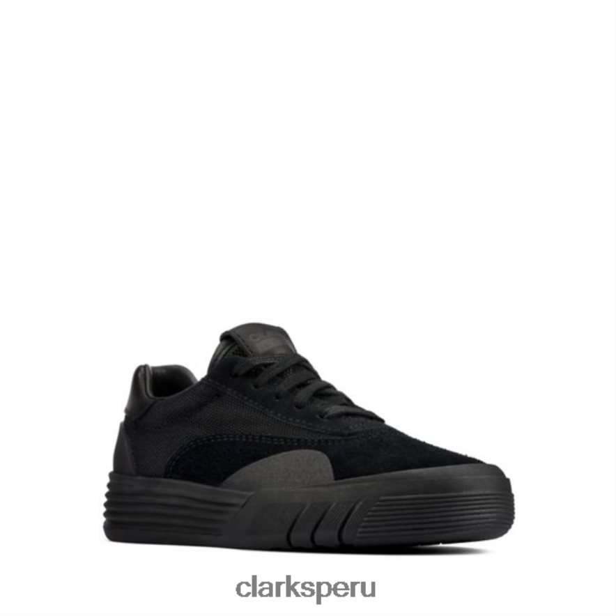 cica kid gamuza negra clarks negro niños Clarks 40N4LX6885 ante negro