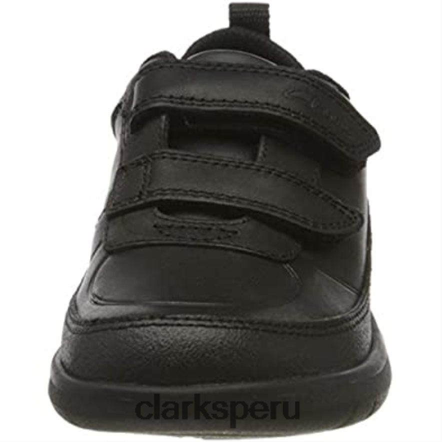 clarks negro scape flare y uniforme zapato vestir niño niños Clarks 40N4LX2728 cuero negro cuero negro