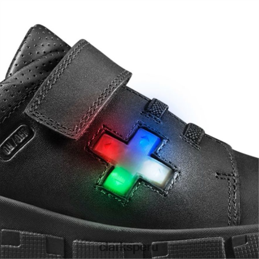 codificar flash niño cuero negro clarks cuero negro niños Clarks 40N4LX5877 cuero negro