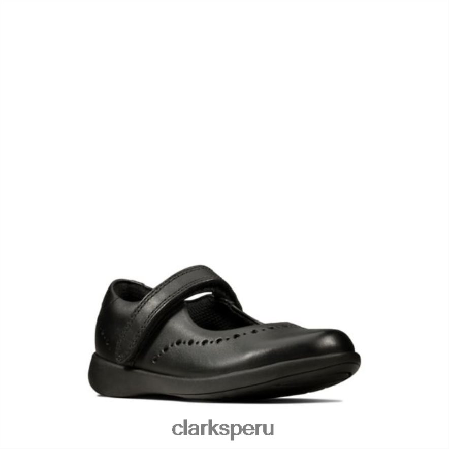 clarks etch craft niño cuero negro cuero negro niños Clarks 40N4LX5858 cuero negro