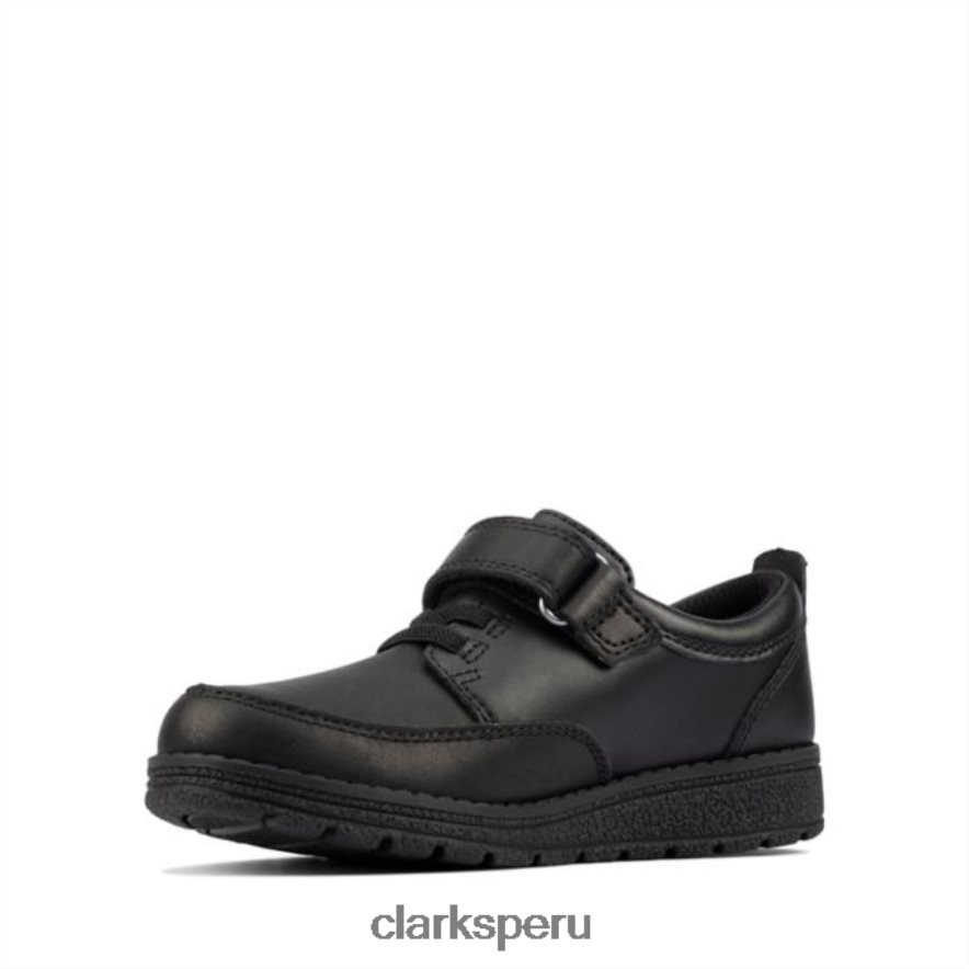 mendip tor kid cuero negro clarks cuero negro niños Clarks 40N4LX5973 cuero negro