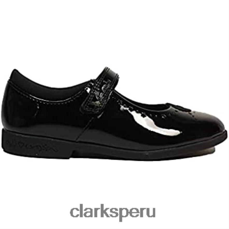 zapatos clarks magic step bar niño charol charol negro niños Clarks 40N4LX34