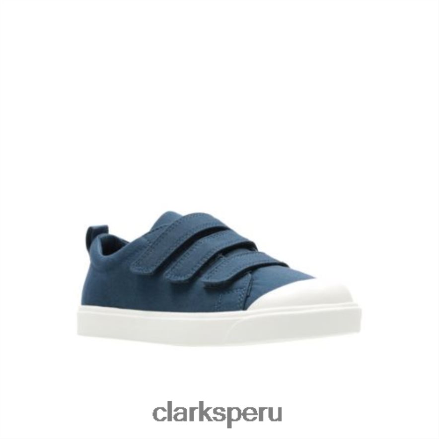 clarks azul marino city flare lo inf g fit niños Clarks 40N4LX4825 Armada