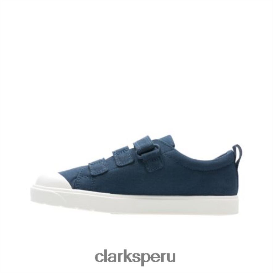 clarks azul marino city flare lo inf g fit niños Clarks 40N4LX4825 Armada