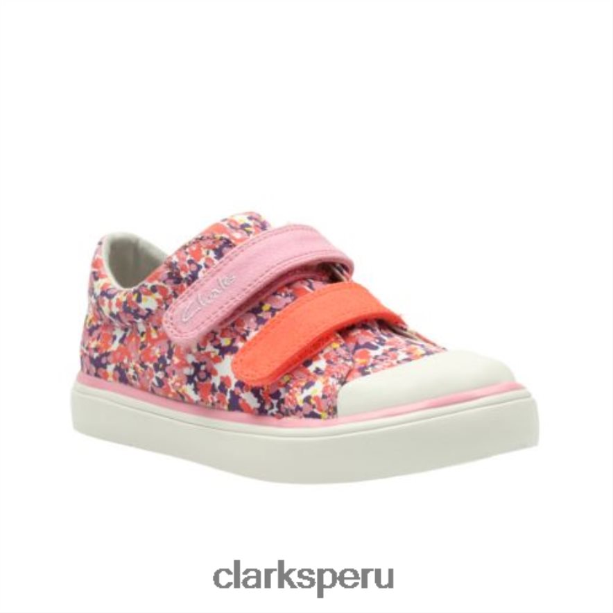 clarks rosa brill ice inf g fit niños Clarks 40N4LX4595 rosa