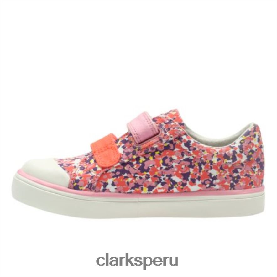 clarks rosa brill ice inf g fit niños Clarks 40N4LX4595 rosa