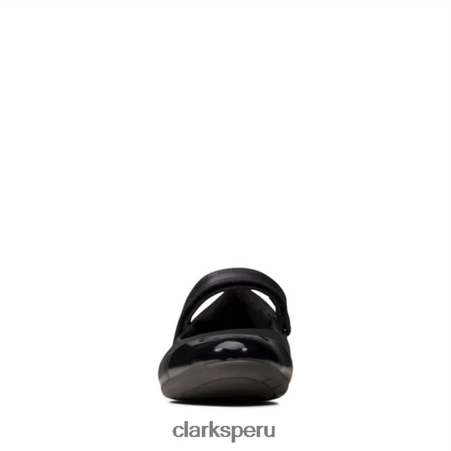 clarks cuero negro scala gem kid cuero negro niños Clarks 40N4LX5852 cuero negro