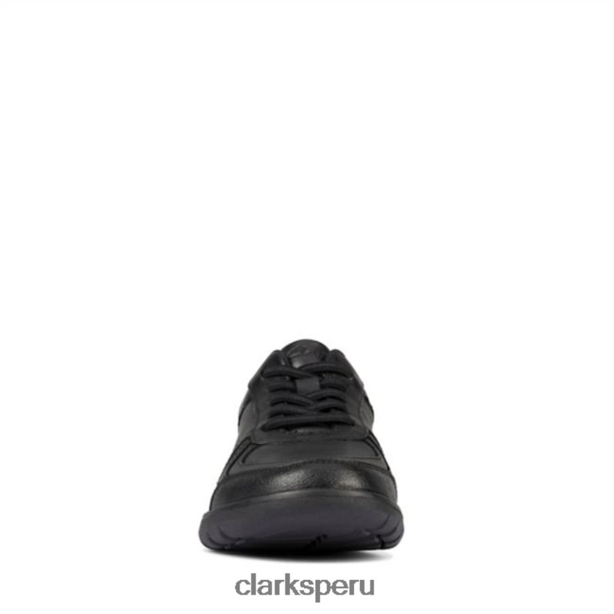 clarks scape track niño cuero negro cuero negro niños Clarks 40N4LX5880 cuero negro