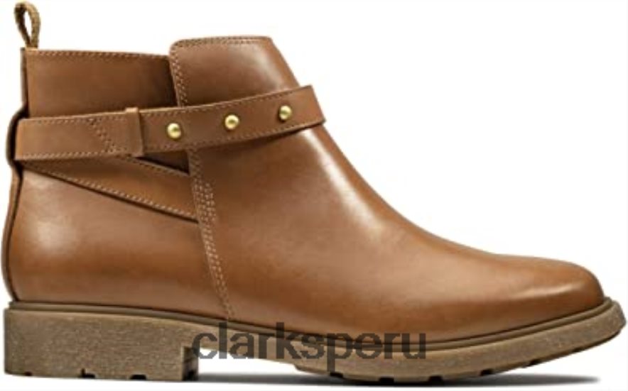 botas de cuero astrol soar juveniles tan clarks unisexo Clarks 40N4LX2845