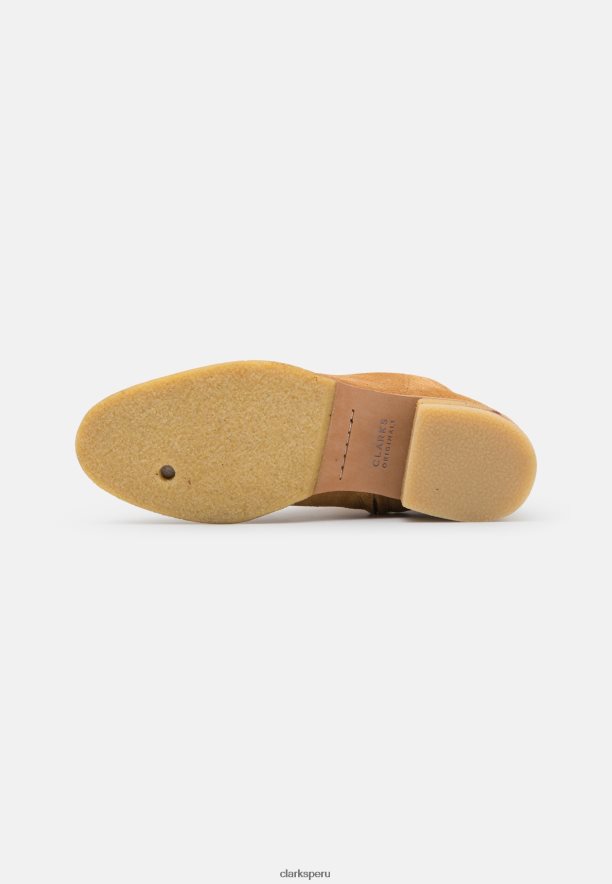 botines clarks amara clásicos tostados unisexo Clarks 40N4LX7088 broncearse
