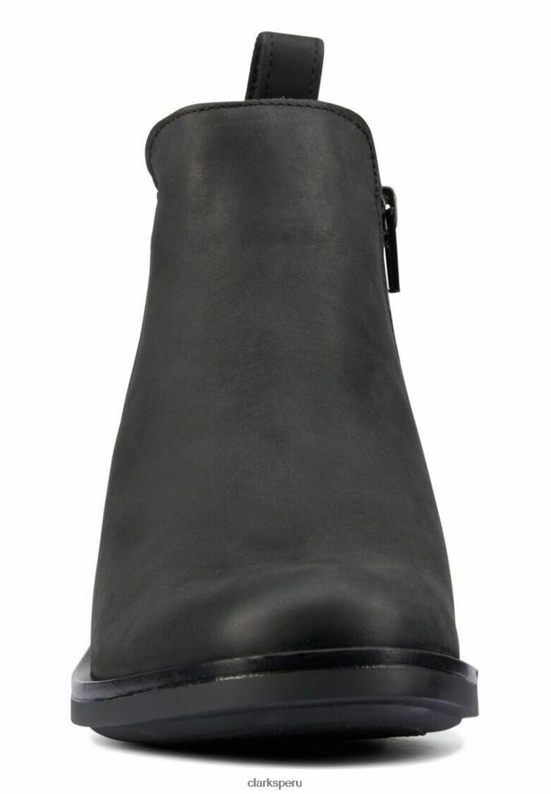 botines clarks memi con cremallera negro unisexo Clarks 40N4LX7074 negro