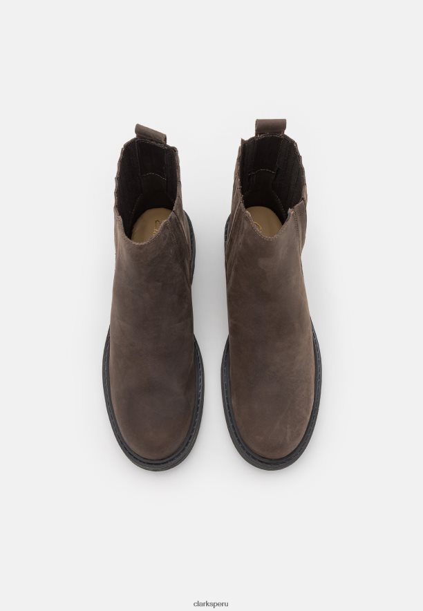 botines clarks orinoco mid color topo unisexo Clarks 40N4LX7080 gris pardo