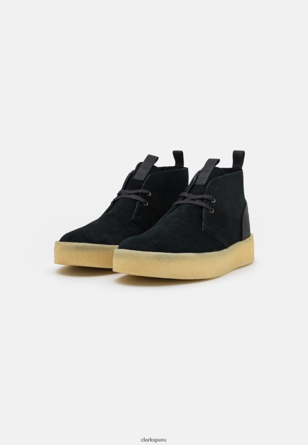 botines con cordones desert cup clarks negro unisexo Clarks 40N4LX7165 negro