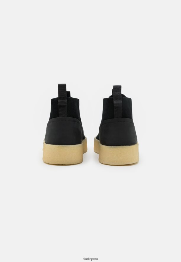 botines con cordones desert cup clarks negro unisexo Clarks 40N4LX7165 negro