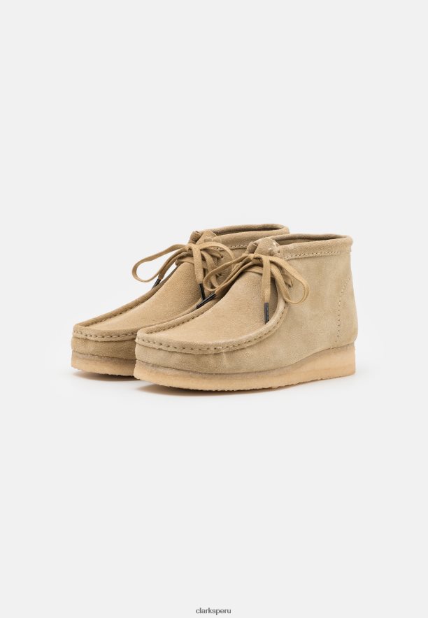 clarks wallabee casual cordones arce unisexo Clarks 40N4LX7138 arce