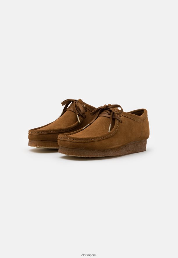 cola clarks wallabee zapatos casuales con cordones unisexo Clarks 40N4LX7123 reajuste salarial