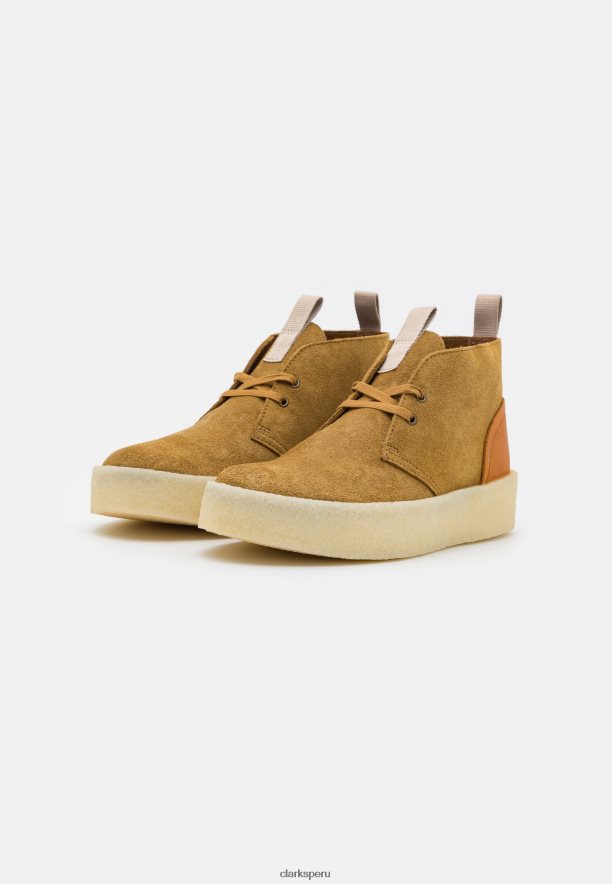 copa del desierto casual con cordones oakmoss clarks unisexo Clarks 40N4LX7134 musgo de roble