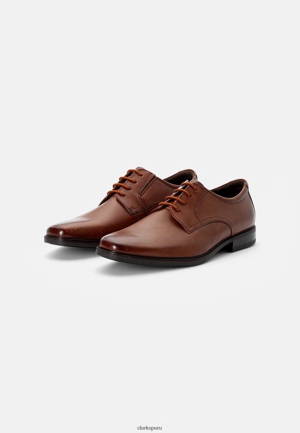 howard walk zapatos con cordones clarks dark tan unisexo Clarks 40N4LX7135 bronceado oscuro