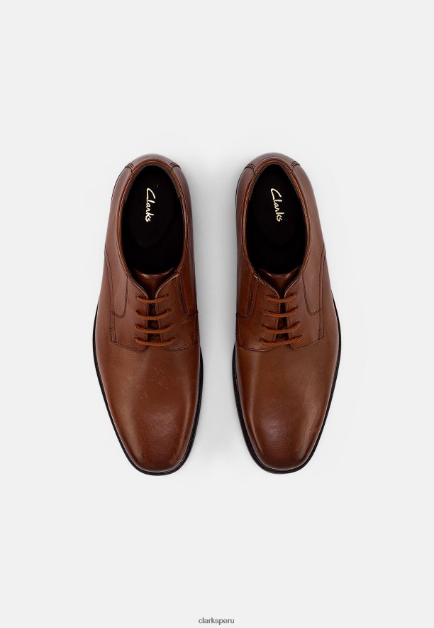howard walk zapatos con cordones clarks dark tan unisexo Clarks 40N4LX7135 bronceado oscuro