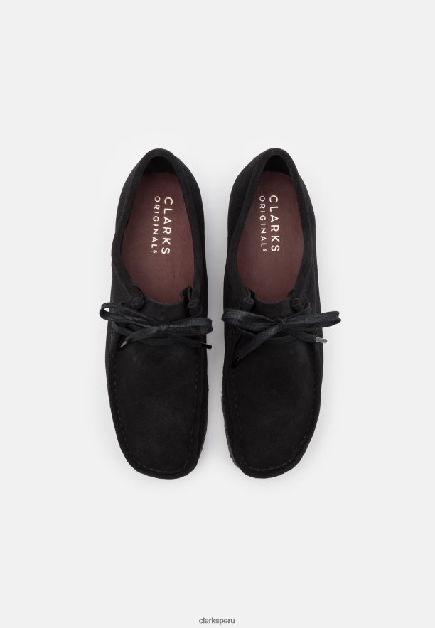 wallabee casual cordones clarks negro unisexo Clarks 40N4LX7149 negro