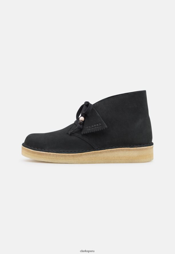 zapatos con cordones desert carbon clarks negros unisexo Clarks 40N4LX6926 negro