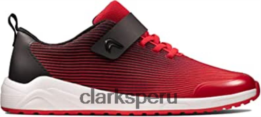 Zapatillas clarks aeon pace juvenil textil rojo unisexo Clarks 40N4LX1441