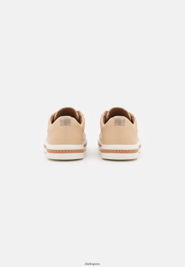 Zapatillas de encaje Clarks Light Sand Un Maui unisexo Clarks 40N4LX6905 arena clara