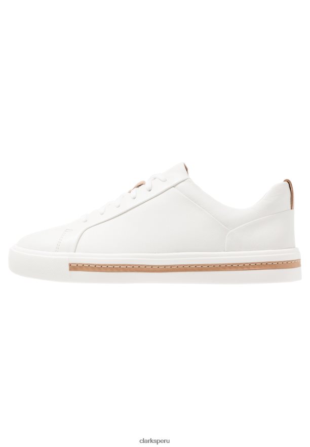 zapatillas un maui encaje clarks blanco unisexo Clarks 40N4LX6895 blanco