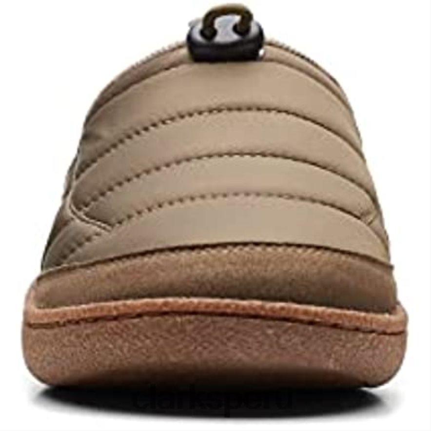 Pantuflas de tela mules Pilton de Clarks unisexo Clarks 40N4LX2731