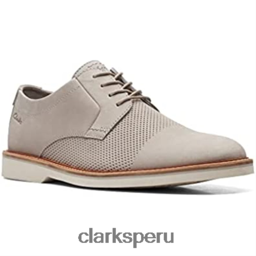 atticus ltlace clarks gris claro unisexo Clarks 40N4LX397 gris claro