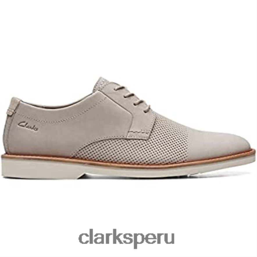 atticus ltlace clarks gris claro unisexo Clarks 40N4LX397 gris claro