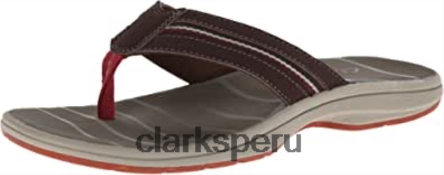 chanclas whelkie beach marrones clarks unisexo Clarks 40N4LX1782 marrón