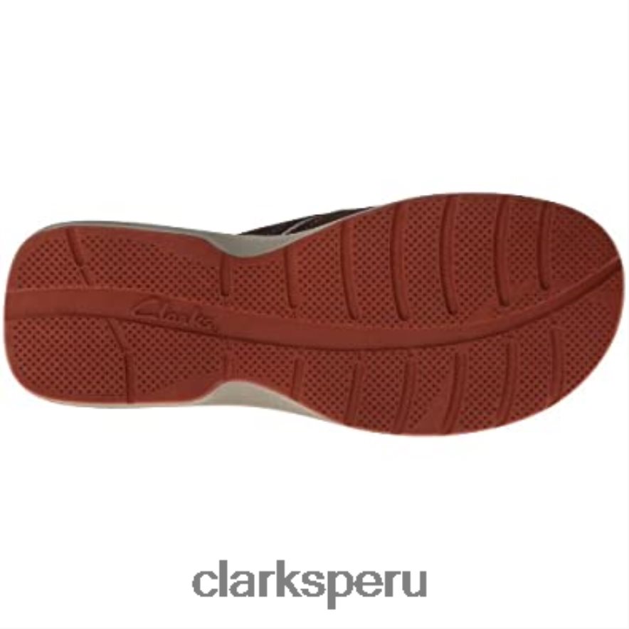 chanclas whelkie beach marrones clarks unisexo Clarks 40N4LX1782 marrón