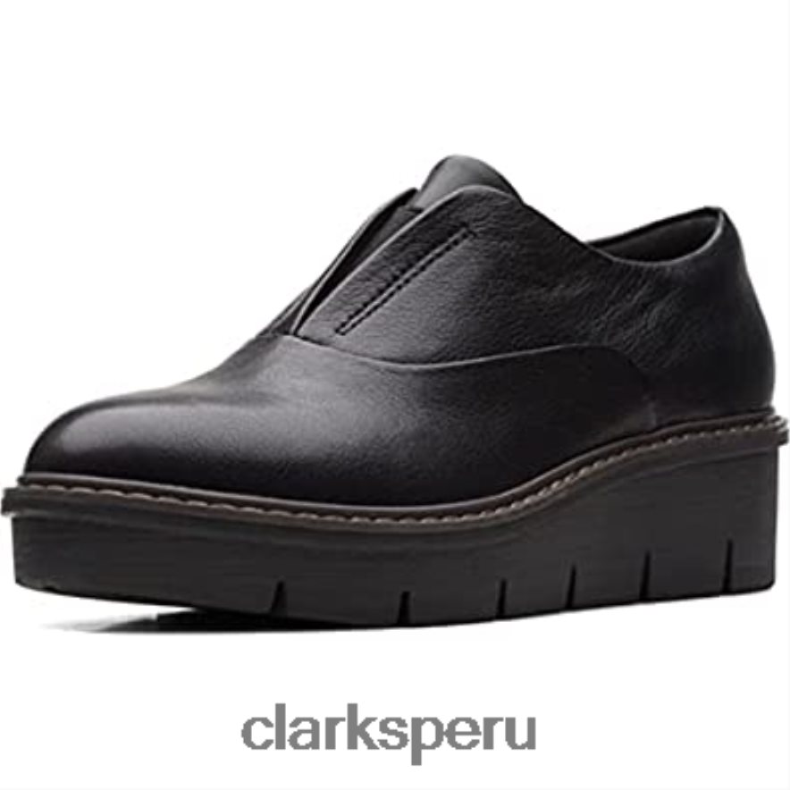 clarks airabell cielo negro cuero unisexo Clarks 40N4LX98 cuero negro