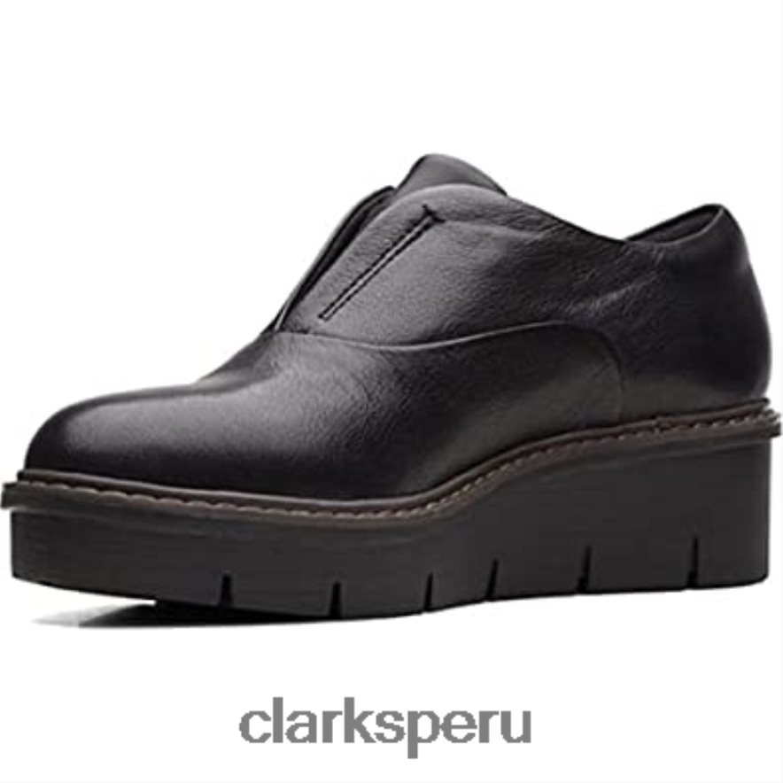 clarks airabell cielo negro cuero unisexo Clarks 40N4LX98 cuero negro