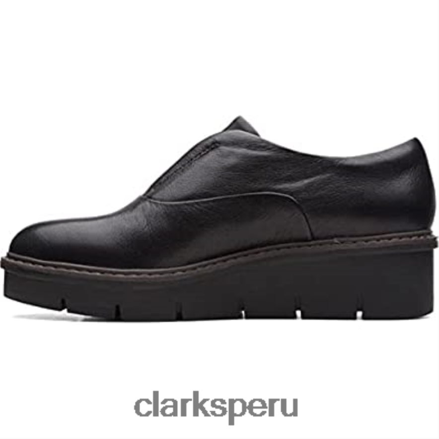 clarks airabell cielo negro cuero unisexo Clarks 40N4LX98 cuero negro