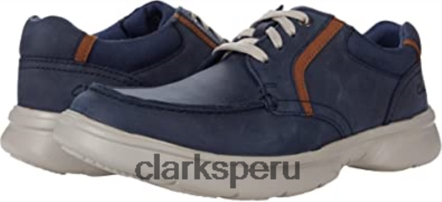 clarks bradley vibe cuero azul marino unisexo Clarks 40N4LX2857