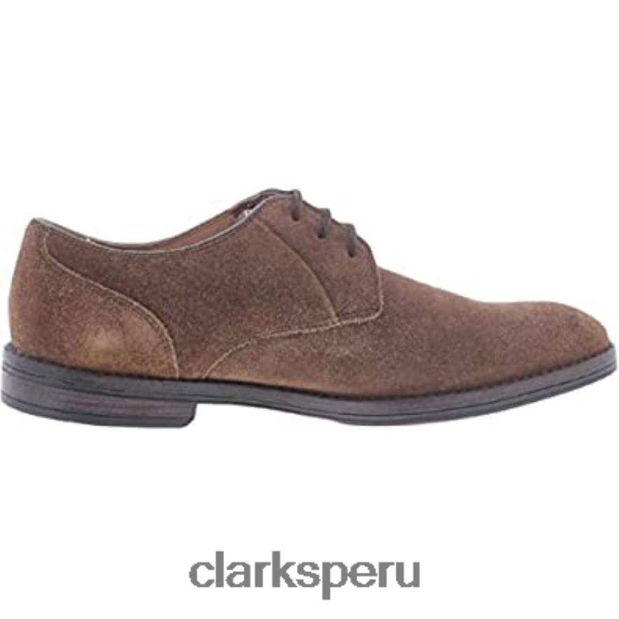 clarks citistride encaje ante marrón unisexo Clarks 40N4LX157 gamuza marrón